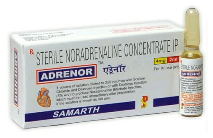 Noradrenaline Injection